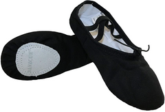 Adult Black Ballet Shoe